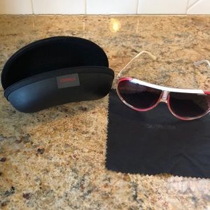 Carreras sunglasses.